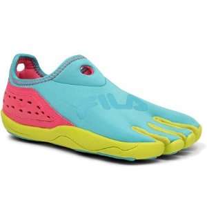  Fila SkeleToes Trifit Womens shoes (Multi Colored) (size 