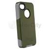   Commuter Envy Green/Grey Case Cover+PRIVACY FILTER for iPhone 4 G 4S