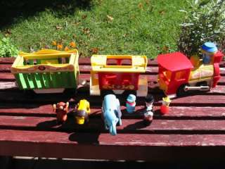 Vintage Fisher Price Little People Circus Train Animals 991 LION 