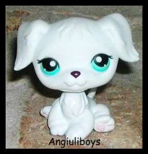 Littlest Pet Shop Exclusive RARE WHITE GOLDEN RETRIEVER  