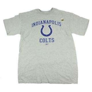   NFL Indianapolis Colts Heather Grey Preshrunk T Shirt Football Men’s