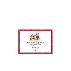  City Street Holiday Invitations