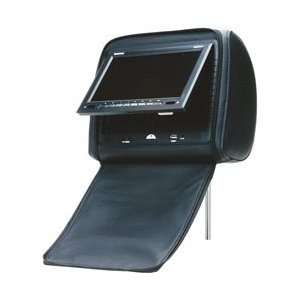   9inch TFT LCD Monitor Headrest w/DVD&Zippered Cover Black Electronics