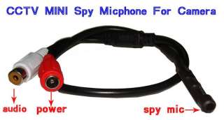 MINI SPY Mic Microphone For CCTV Security Camera,PTZ  