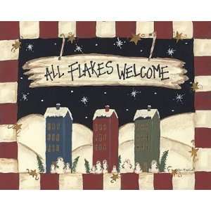  Lori Maphies   All Flakes Welcome Canvas