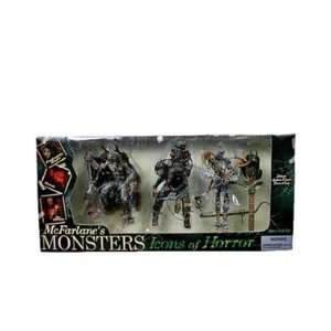   Monsters Icons of Horror Action Figures 3 Pack Toys & Games
