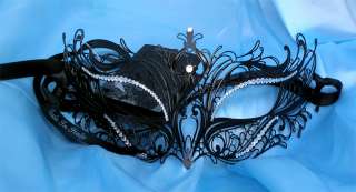 Luxury Venetian Filigree Metal Masquerade Masks  