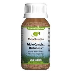 Native Remedies Triple Complex Diabetonic 360 tabs Health 