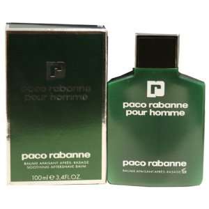 PACO RABANNE Cologne. SOOTHING AFTHERSHAVE BALM 3.4 oz By Paco Rabanne 