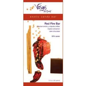 VOSGES Red Fire Bar 12 Count  Grocery & Gourmet Food