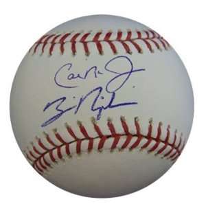   Cal Ripken Jr. & Bill Ripken Signed Baseball Sports Collectibles