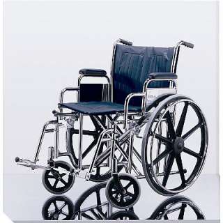 Medline Excel 2000 Folding Wheelchair 20 Wheel Chair  