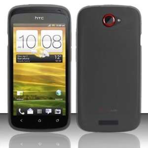 SMOKE TPU Gel Rubber Skin Cover Case for HTC One S (T Mobile) In 
