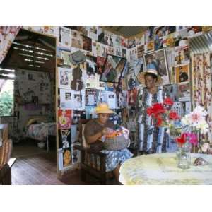 Traditional Creole House, Island of Mahe, Seychelles, Indian Ocean 