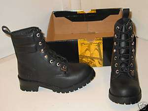 Lugz Big Daddy Motorcycle Boots Shoes Mens 9.5 Women 11  