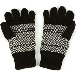 Mens Winter Snowflake Thinsulate Lined 40gram 3M Knit Snow Ski Gloves 