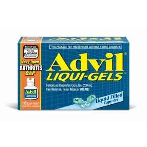 Advil Solubilized Ibuprofen, 200 mg, Liquid Filled Capsules 135 liqui 
