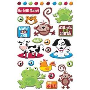 Studio Basics 101 Epoxy Stickers   Animal Mania