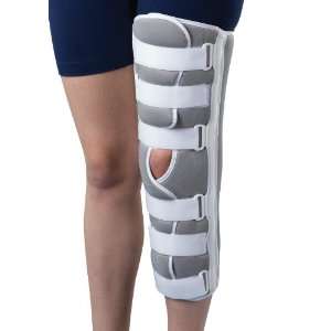  Immobilizer, Knee, Tricot Foam, 20, Sm, Ea Health 