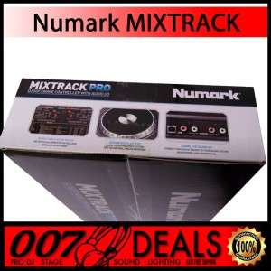 NUMARK MIXTRACK DJ MIDI CONTROL W/TRAK?TOR LE SOFTWARE  