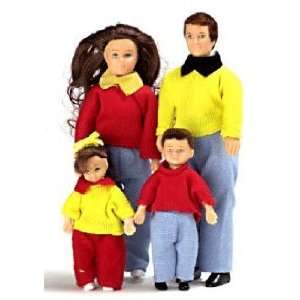  Brunette Doll Family Toys & Games
