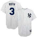 Babe Ruth Yankees Baseball Jersey Cooperstown 56  