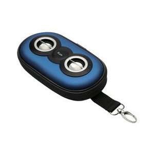  Iluv Ipod/ Portable Speaker Zippered Case Blue Hanging 