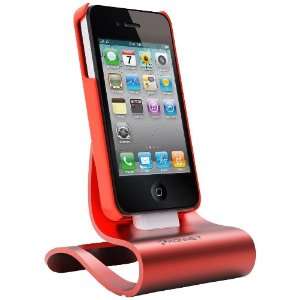   iCrado Plus Dock for iPhone & iPods (Red) Cell Phones & Accessories