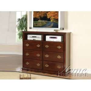  Savannah Ii Tv Stand in Cherry Finish