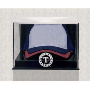  Wall Mounted Acrylic Cap Rangers Logo Display Case Sports 