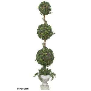  Ivy Multi Ball Topiary   trpl 55h resin, Resin Urn Base 