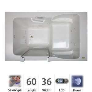 Jacuzzi F4N6036 CLR 5IH W White Finestra 60 x 36 Finestra Walk In 