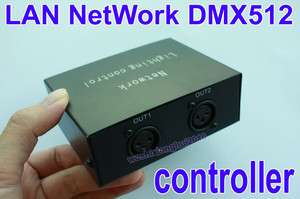NETwork to DMX512 channel Lighting controller converter LAN  