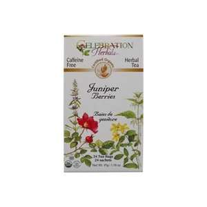   Tea Juniper Berries Organic    24 Herbal Tea Bags Health & Personal