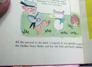 Vintage 1950 Golden Story Childrens Books Set of 7  