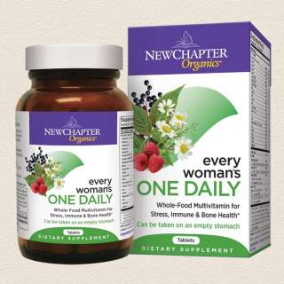 New Chapter Organics Every Womans Multi Vitamin 48 Tablets  