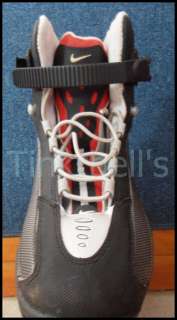   12 Nike Air Max Roller Blades Black Gray Red Inline Skates N Dorfin 4