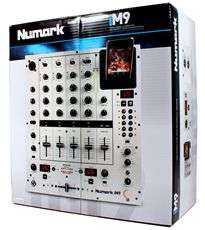 NUMARK IM9 4 CHANNEL PRO DJ MIXER WITH IPOD DOCK NEW 613815571155 
