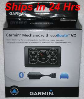 Garmin Mechanic Eco Route HD Vehicle Diagnostic for Nuvi GPS 1390 1490 