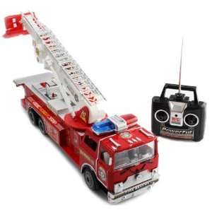  Big Size Remote Control RC Fire Truck Full Functions Good 