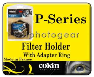 Cokin P Series Filter Holder w 77mm Adapter Ring (BP40077) USA 
