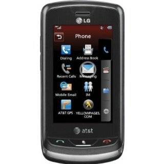 LG GR500 BLK Xenon Unlocked Phone with QWERTY Keyboard, 2MP Camera 