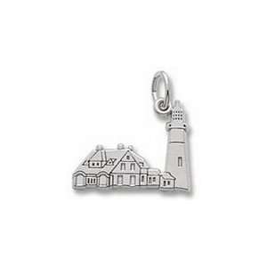  Portland Lighthouse,Me Charm   Sterling Silver Jewelry