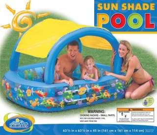 INTEX Sun Shade Kids Outdoor Swimming Pool (56471EP) 078257564712 