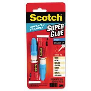   Scotch Single Use Super Glue, 1/2 Gram Tube, Liquid 