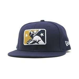 State College Spikes Minor League Logo 59FIFTY Fitted Cap   Light Navy 