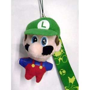  Mario Bro Green Phone Strap and Plush Charm Luigi Toys & Games