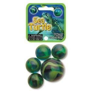  Mega Marbles   SEA TURTLE MARBLES NET Toys & Games