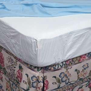   Full Contoured Plastic Mattress Protector for Home Beds 554 8068 1951