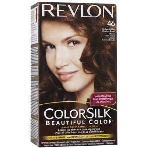  Revlon Colorsilk Haircolor, Medium Golden Chestnut Brown 